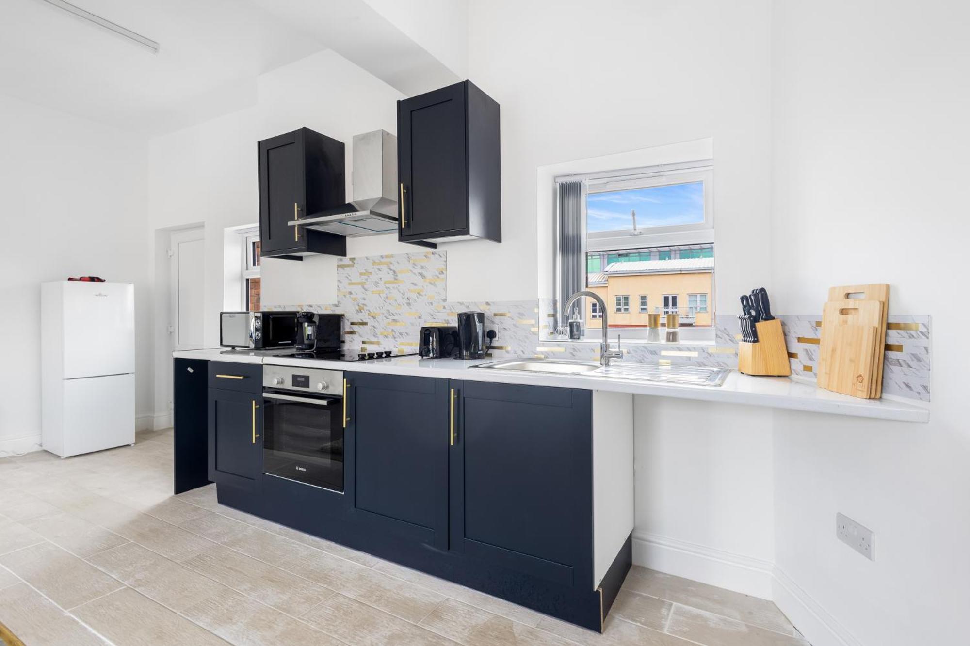Boutique Family Apartment In Jewellery Quarter For 6 เบอร์มิงแฮม ภายนอก รูปภาพ
